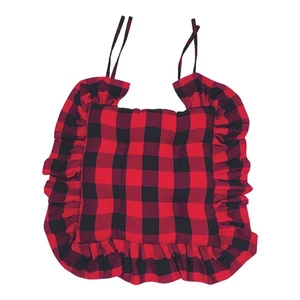 Franklin Black and Red Plaid Chairpad - Picture 1 of 1