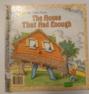Vintage 1986 Big Little Golden Book The House That Had Enough P.E. King - Bild 1 von 10