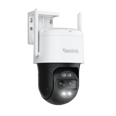 4K Wired WiFi Outdoor Security Camera, 8MP Dual Lens, 360 PTZ Camera, Auto Tr... - Image 1 of 4