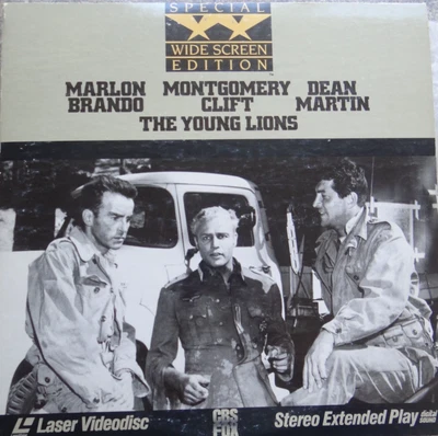 Die jungen Löwen Young Lion US Laser Disc LD Film Video CD Laserdisk Englisch - Bild 1 von 4