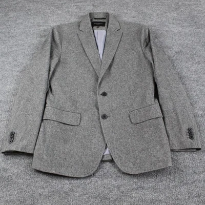 Banana Republic Blazer Mens 38R Tailored Fit Italian Fabric Sport Gray Business - Image 1 of 4