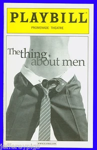 Playbill + The Thing About Men + Marc Kudish , Daniel Reichard , Jennifer Simard - Picture 1 of 6