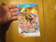 Hyrule Warriors NINTENDO WII U ONLY MANUAL AUTHENTIC NO GAME US EDITION Zelda