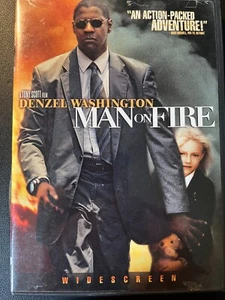 * Man On Fire - Denzel Washington - Very Good DVD - Picture 1 of 2