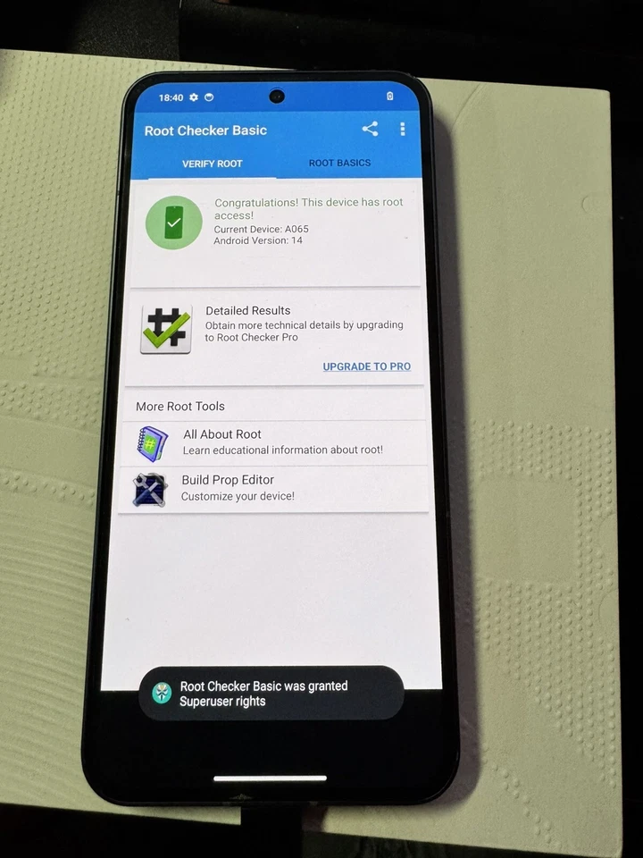 Nothing Phone 2 (256 GB) | Magisk Rooteado Android *Pokémon Go Spoofing * Foto 1 de 3