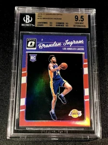 BRANDON INGRAM 2016 DONRUSS OPTIC #152 RED PRIZM ROOKIE RC /99 BGS 9.5 GEM NBA - Picture 1 of 4