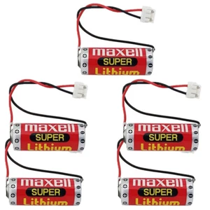 5 SZTUK ER10280 3.6V 800mAh Akumulator PLC z wtyczką do Mitsubishi FX2NC-32BL ER10/28 - Zdjęcie 1 z 4