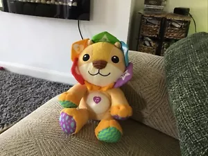 Salta rana ninna nanna luci leone peluche giocattolo bambino luce notturna con musica - Foto 1 di 7
