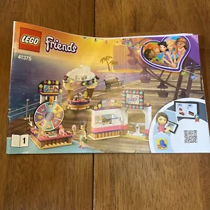 LEGO Friends Set Parco Divertimenti **SOLO MANUALE** 41375 - Foto 1 di 2