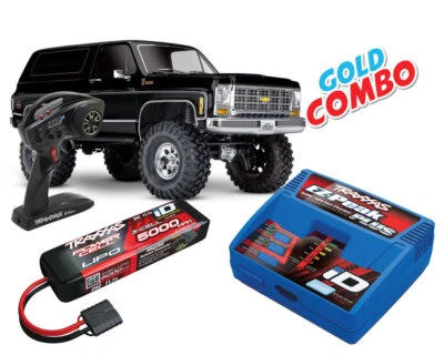 Traxxas Chevy Blazer TRX-4 Clipless schwarz Gold Combo TRX82276-4-BLK-GOLD-CO... - Bild 1 von 4