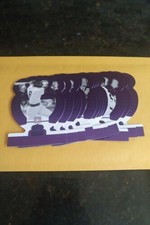2015 PANINI COOPERSTOWN BASEBALL - 12 CARD LOT CROWN ROYALE PURPLE DIE CUT /50