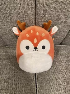 Squishmallows Wellesley the Fawn Deer Stuffed Animal 7” Plush Toy - Picture 1 of 1
