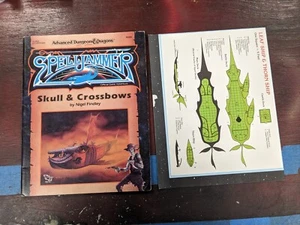 Skull And Crossbows SJA2 Spell Jammer 9286 TSR AD&D 2ND Edition - Picture 1 of 5