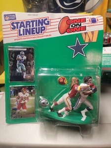 CUstom One on One Starting lineup Washington,Cowboys Ezekiel Elliott,CHase Young - Picture 1 of 6
