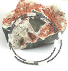 Iolite (Water Sapphire) With Rainbow Moonstone Necklace Blue Precious Stone