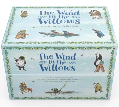 The Wind In the Willows Classic Story By Kenneth Grahame: 20 Books Box Set - HB - Image 1 of 3