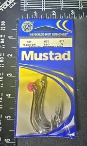 5pk Mustad Size 8/0 Barbless Octopus / Beak 92551N - Picture 1 of 1