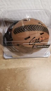 Aaron Rodgers/Garrett Wilson signierter Jets Mini Helm Echtheitszertifikat - Bild 1 von 4