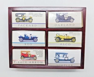 HOLDER & 6 MINI CARS PACKARD Ford 1910 Vehicle Diecast Cars - Picture 1 of 4