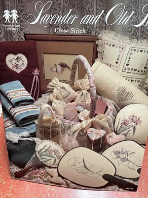 Vanessa Ann Collection Lavender and Old Lace Cross Stitch Pattern - Image 1 of 3
