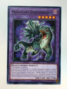 Yugioh Dimension Force Predaplant Ambulomelides DIFO-EN037 NM/M - Picture 1 of 1