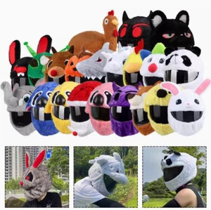 FUNNY HELMET COVER HELMÜBERZUG MOTORRADHELM LUSTIGE UND AUFFÄLLIGE HELMABDECKUNG - Bild 1 von 44