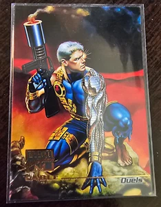 1996 Marvel Masterpieces Base Card #55 Cable- Boris & Julie - Picture 1 of 6