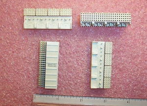 QTY (12) 96 POSITION R/A HIGH SPEED MODULAR RECEPTACLES 2mm 89037-911 FCI 1 TUBE - Picture 1 of 2