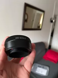 ADAPTER OM auf EOS M Adapter Objektiv OM Handbuch auf Canon M Fotokameras - Bild 1 von 3