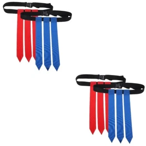 2 Pack Flag-Football-Gürtel Flag-Football-Ausrüstung Sportbund Kind - Bild 1 von 12