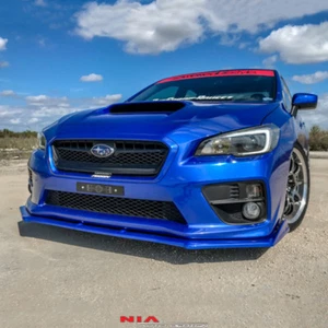 Subaru wrx front splitter lip body kit chin spoiler ground effects front 2015+ - Foto 1 di 6