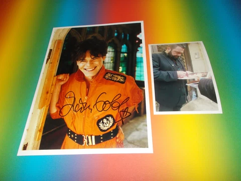 Marian Gold Alphaville signed autograph Autogramm 8x11 inch photo in person Cover