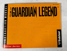 THE GUARDIAN LEGEND MANUAL DE INSTRUCCIONES ORIGINAL LIBRO DE JUEGOS NINTENDO NES