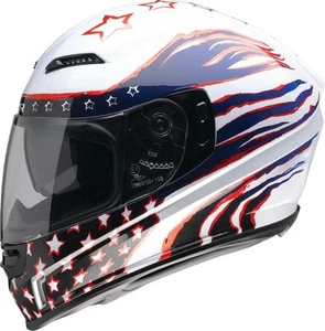 Z1R Jackal Patriot Red White Blue Helmet size X-Large - Picture 1 of 8