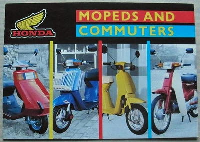 HONDA MOPEDS & COMMUTERS Scooters Sales Brochure 1984 #PB84002A  CG125 PX50 C70 - Image 1 of 4