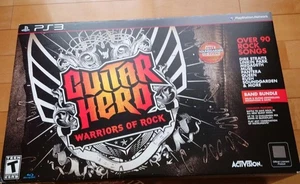 Sony PlayStation 3 Guitar Hero Warriors of Rock Bandle Set unbenutzt - Bild 1 von 6