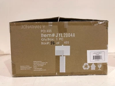 Jonathan Y JYL2004A Harper 29 in. Clear/Chrome Glass Table Lamp - Image 1 of 4