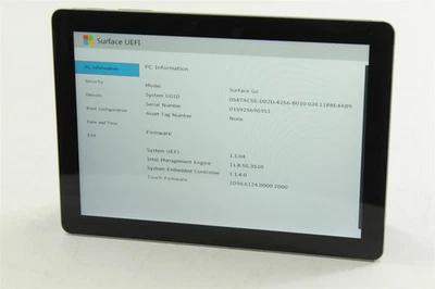 Microsoft Surface Go 1825 1ª Generación 10" Pentium 4415Y 128GB SSD 8GB RAM SIN SISTEMA OPERATIVO Foto 1 de 4