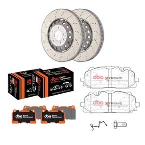 Disco de freno delantero SHW Performance y pastillas de freno TRW Audi RS4 B9 - Imagen 1 de 4
