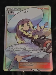 Lillie 2016 Sun & Moon Full Art Trainer Ultra Rare Pokemon Card 147/149 - Picture 1 of 14
