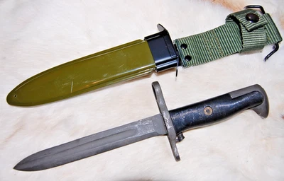 Bayoneta Coreana M1 Garand Hoja 6.5" con Vaina Reproducción Foto 1 de 4