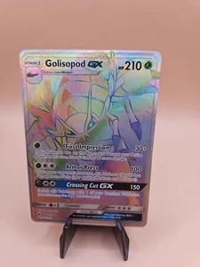 2017 Pokémon Golisopod GX 148/147 - Secret Rare S&M: Burning Shadows - Picture 1 of 15