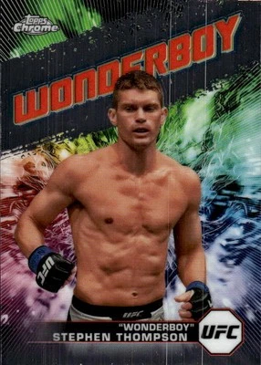 2024 Topps Chrome UFC Stephen Thompson #AKA-12 AKA 19J - Image 1 of 2
