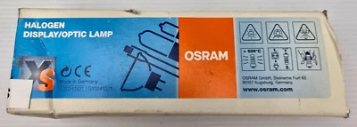 OSRAM 64748 XS Halogen Display/Optic Lamp 1000W 240V GY9.5 1 st/po (NEW In Box) - Image 1 of 3