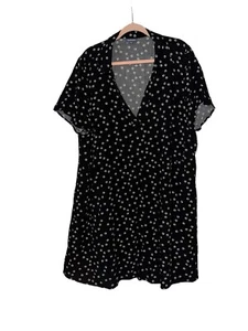 ModCloth Women’s Size 3X Destined for Detail Mini Dress Peace Signs - Picture 1 of 9