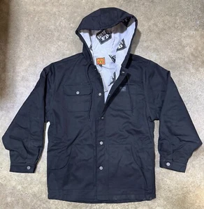 Chaqueta con capucha negra FB County 50/50 Snap - Imagen 1 de 4