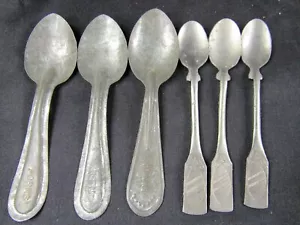 6 cucchiaini degustazione campione gelato vintage - Foto 1 di 6