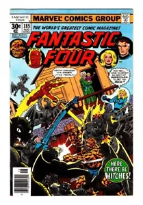 FANTASTIC FOUR 185, VF+, 1st NICHOLAS SCRATCH and FULL APP WITCHES NEW SALEM * - Picture 1 of 2