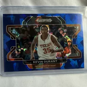 2022-23 Panini Prizm Draft Picks Blue Ice Prizm #32 Kevin Durant #’d 49/99 - Bild 1 von 6
