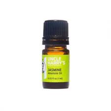 Uncle Harry's Jasmine Absolute Oil, Uplifting for Aromatherapy and DIY, 1 ml